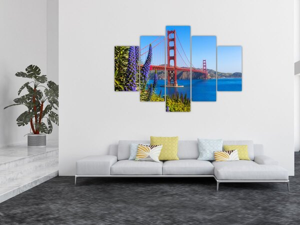 Slika - Most Golden Gate, San Francisco (150x105 cm)