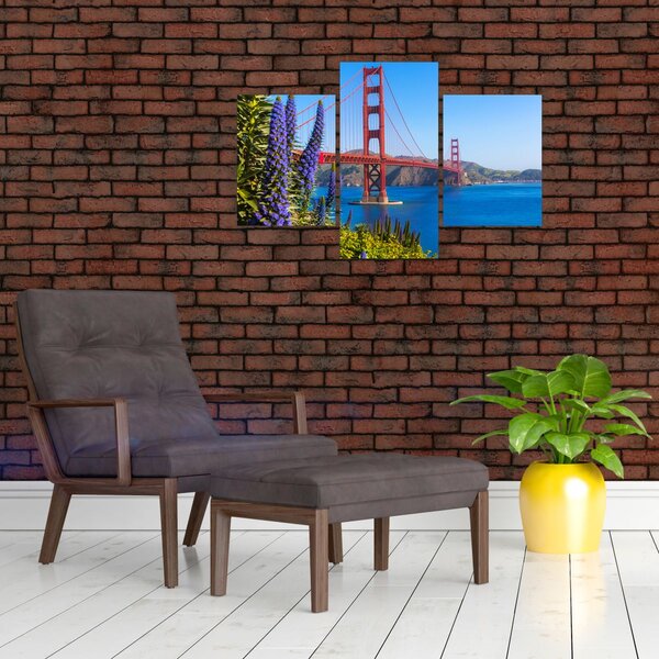 Slika - Most Golden Gate, San Francisco (90x60 cm)