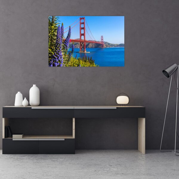 Slika - Most Golden Gate, San Francisco (90x60 cm)