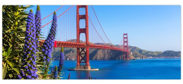 Slika - Most Golden Gate, San Francisco (120x50 cm)