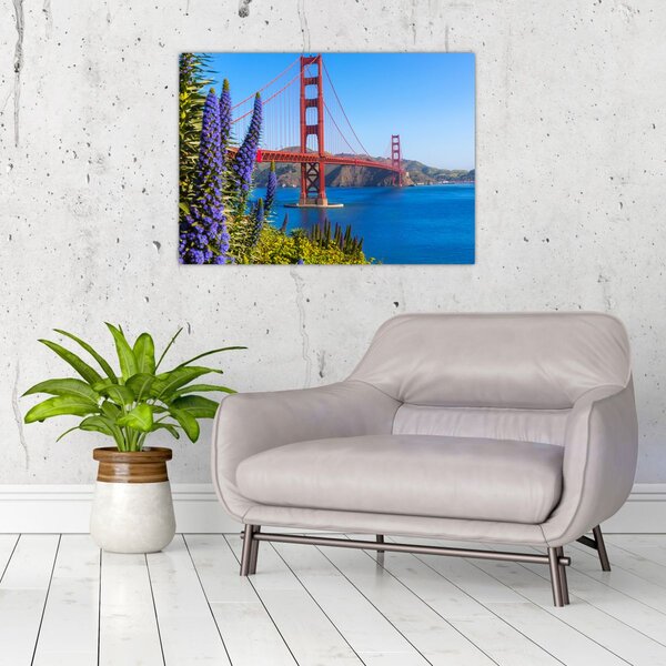 Slika - Most Golden Gate, San Francisco (70x50 cm)
