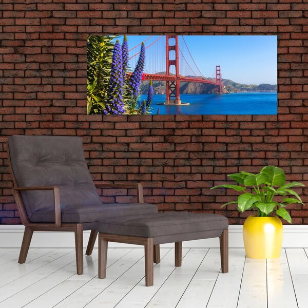 Slika - Most Golden Gate, San Francisco (120x50 cm)