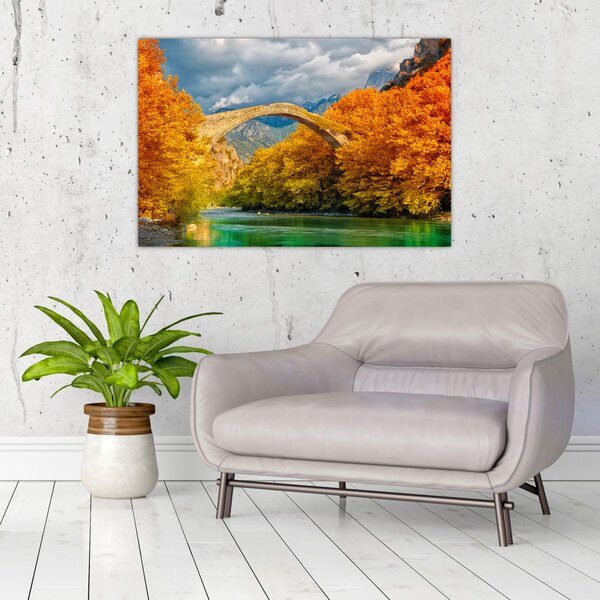 Slika - Most Konitsa (90x60 cm)