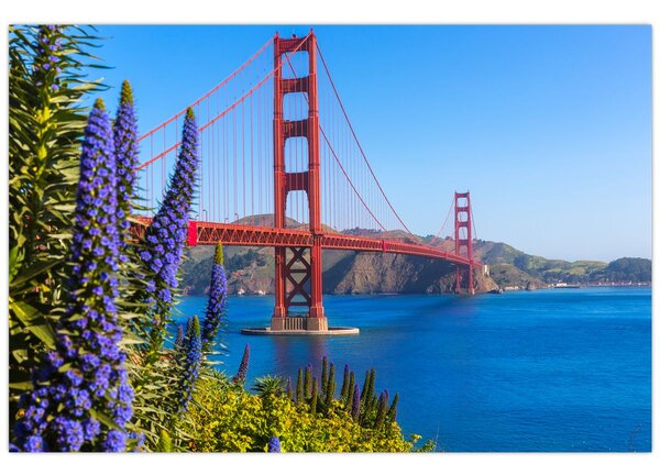 Slika - Most Golden Gate, San Francisco (90x60 cm)