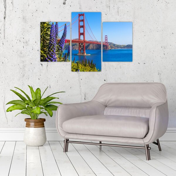 Slika - Most Golden Gate, San Francisco (90x60 cm)