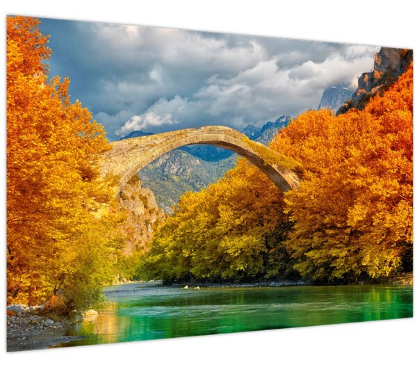 Slika - Most Konitsa (90x60 cm)