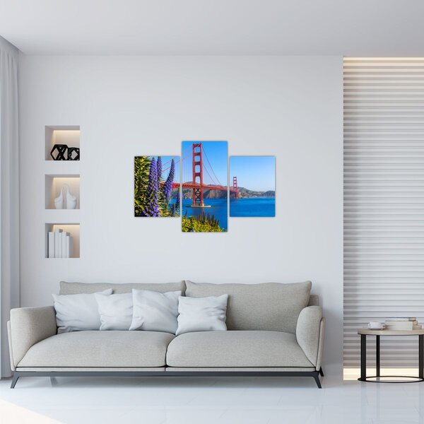 Slika - Most Golden Gate, San Francisco (90x60 cm)