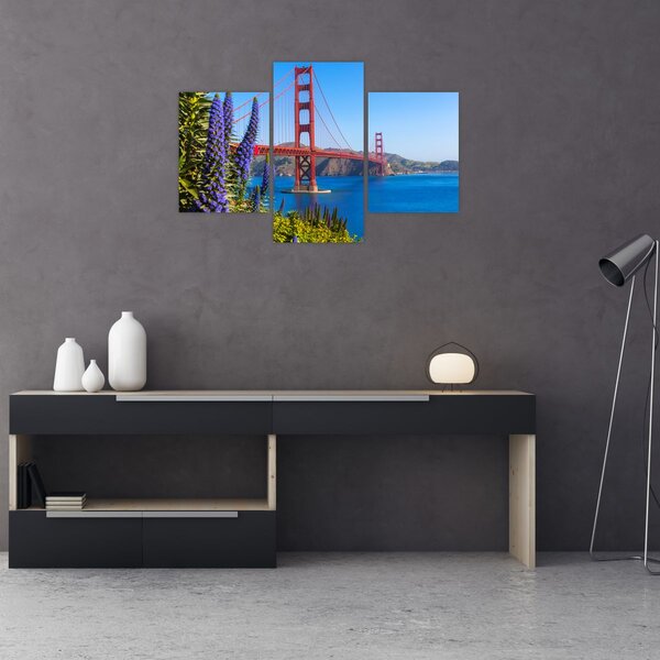 Slika - Most Golden Gate, San Francisco (90x60 cm)
