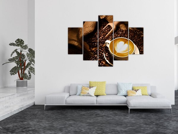 Slika - Šalica kave (150x105 cm)