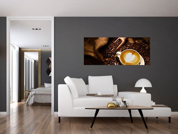 Slika - Šalica kave (120x50 cm)