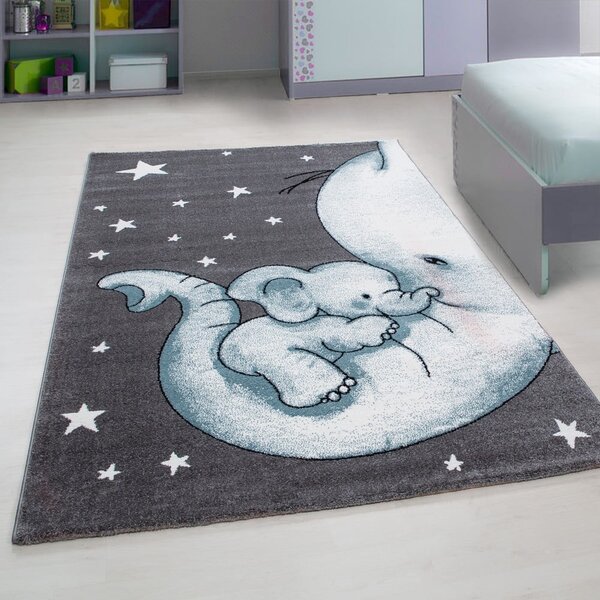 Plavi/sivi dječji tepih 80x150 cm Kids – Ayyildiz Carpets