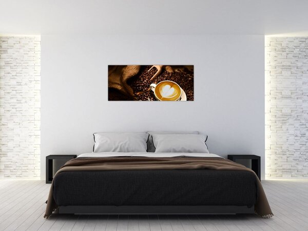 Slika - Šalica kave (120x50 cm)