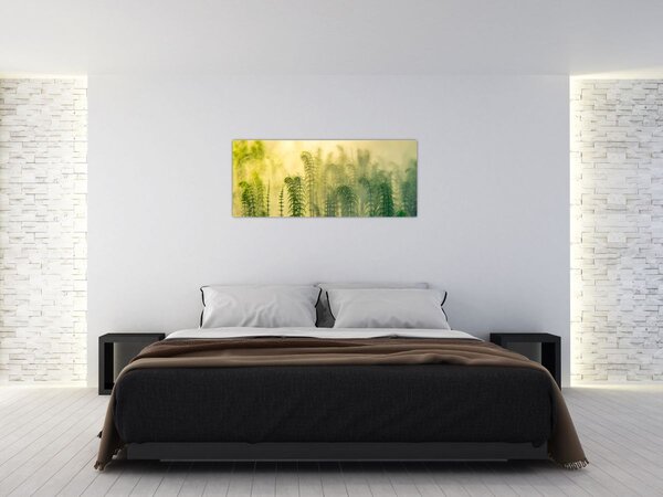 Slika - Detalj proljetne maglovite prirode (120x50 cm)