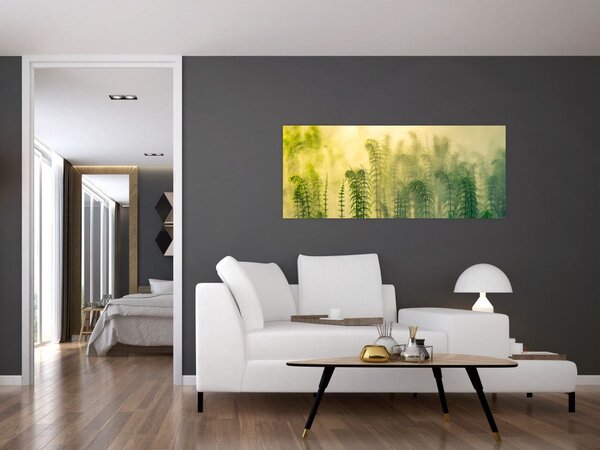 Slika - Detalj proljetne maglovite prirode (120x50 cm)