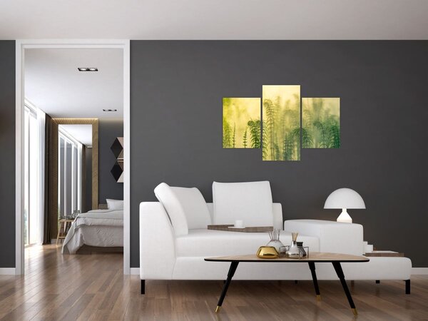 Slika - Detalj proljetne maglovite prirode (90x60 cm)