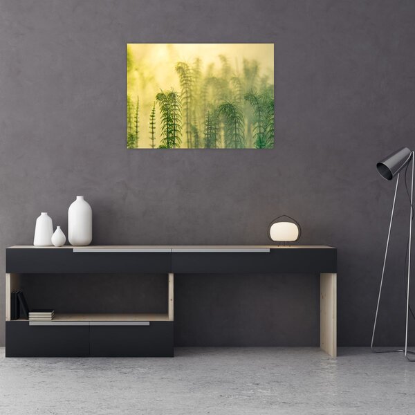 Slika - Detalj proljetne maglovite prirode (70x50 cm)