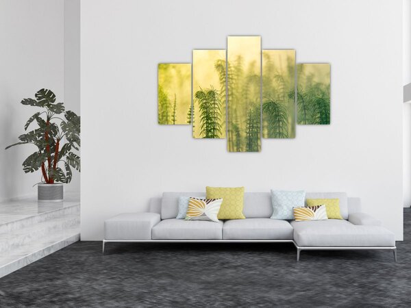 Slika - Detalj proljetne maglovite prirode (150x105 cm)