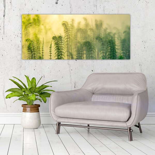 Slika - Detalj proljetne maglovite prirode (120x50 cm)