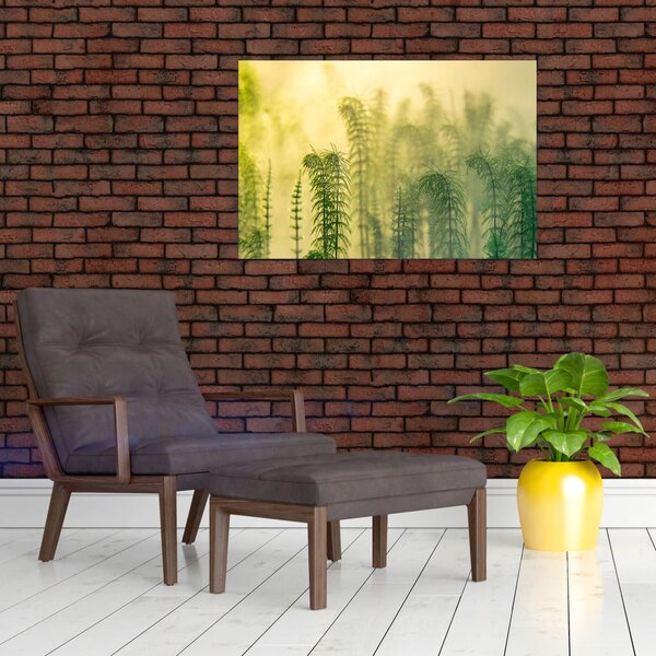 Slika - Detalj proljetne maglovite prirode (90x60 cm)