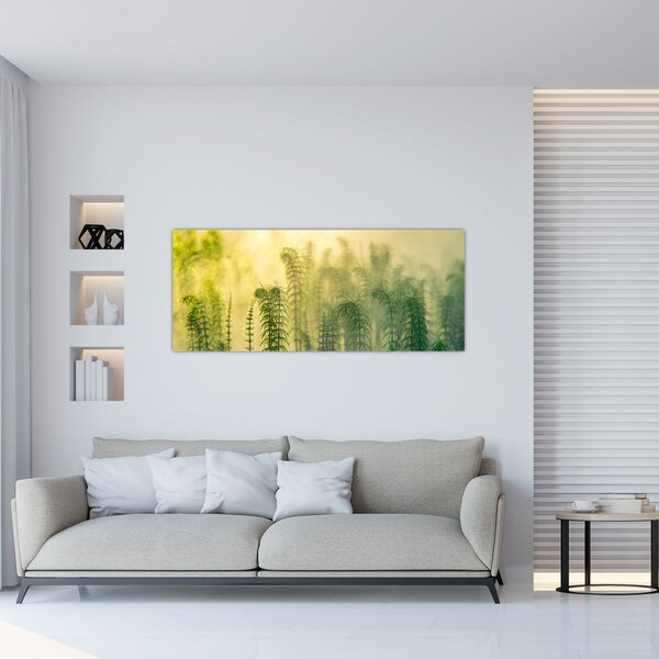 Slika - Detalj proljetne maglovite prirode (120x50 cm)