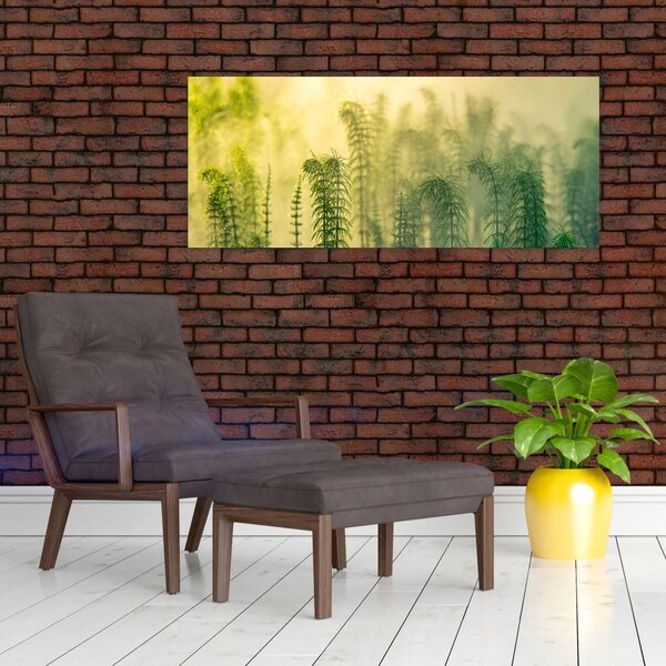 Slika - Detalj proljetne maglovite prirode (120x50 cm)