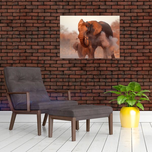 Slika - Veliki afrički slon (70x50 cm)