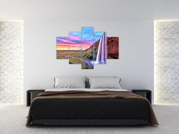 Slika - Vodopad Seljalandsfoss (150x105 cm)
