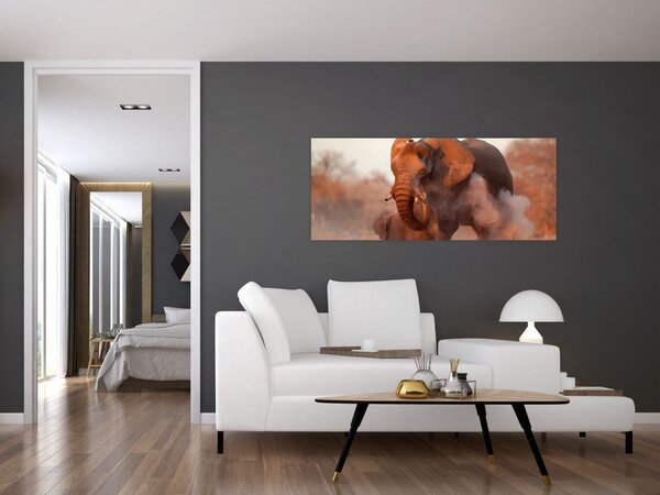 Slika - Veliki afrički slon (120x50 cm)