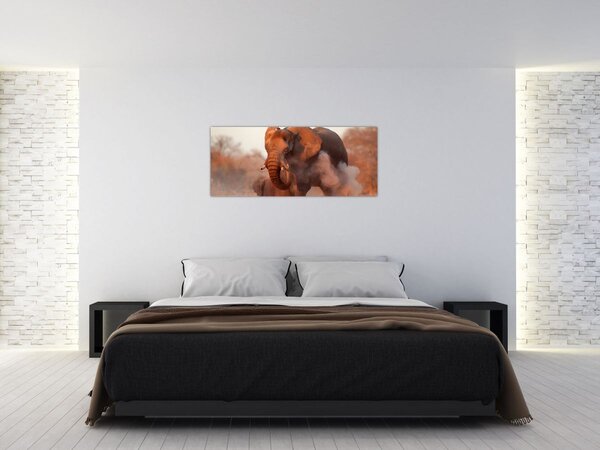 Slika - Veliki afrički slon (120x50 cm)