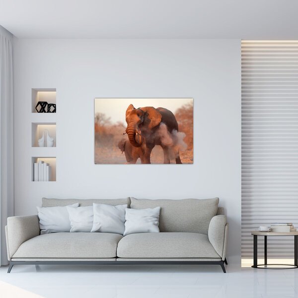 Slika - Veliki afrički slon (90x60 cm)