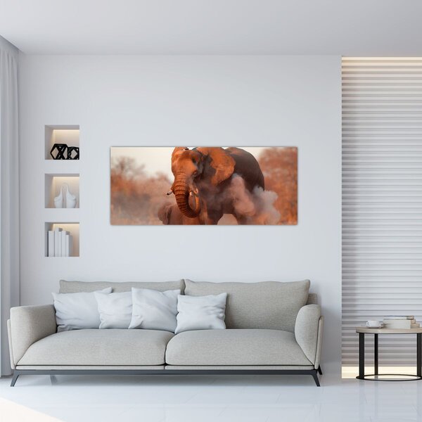 Slika - Veliki afrički slon (120x50 cm)