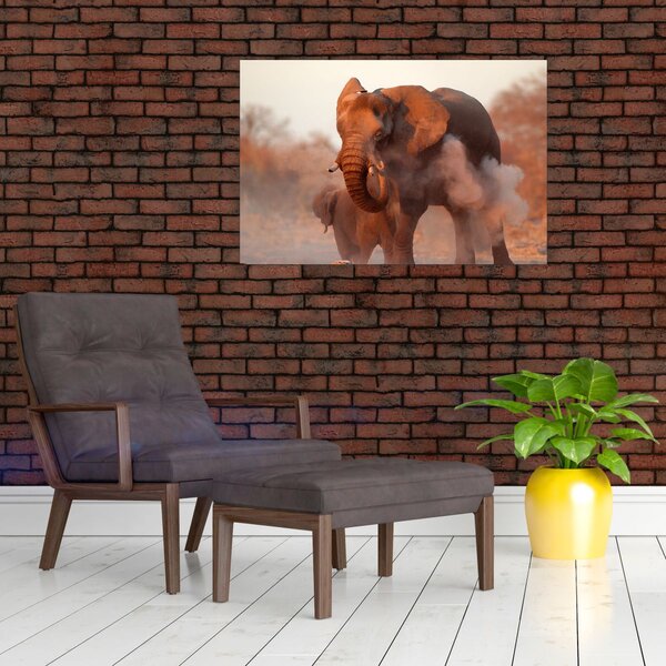 Slika - Veliki afrički slon (90x60 cm)