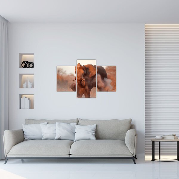 Slika - Veliki afrički slon (90x60 cm)