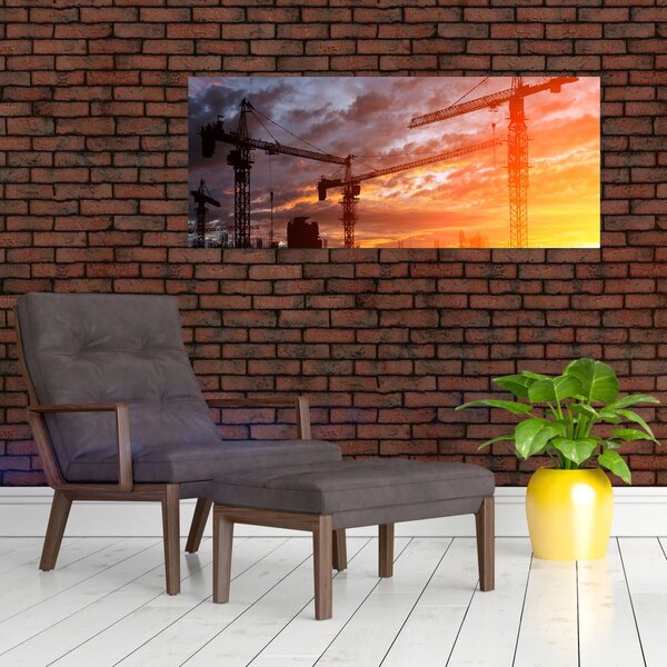 Slika - Gradilište (120x50 cm)