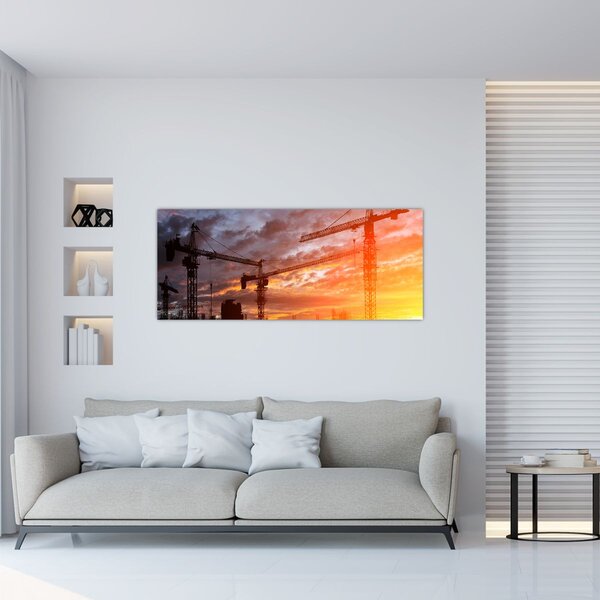 Slika - Gradilište (120x50 cm)