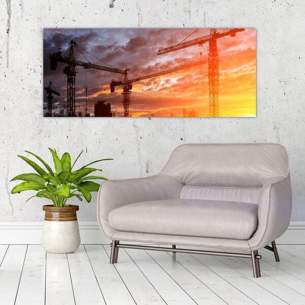 Slika - Gradilište (120x50 cm)