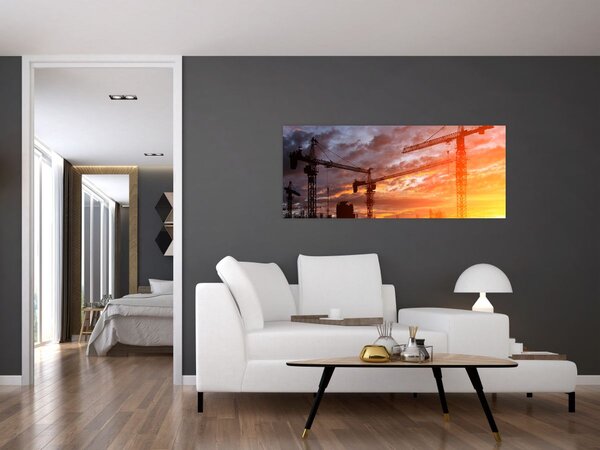 Slika - Gradilište (120x50 cm)