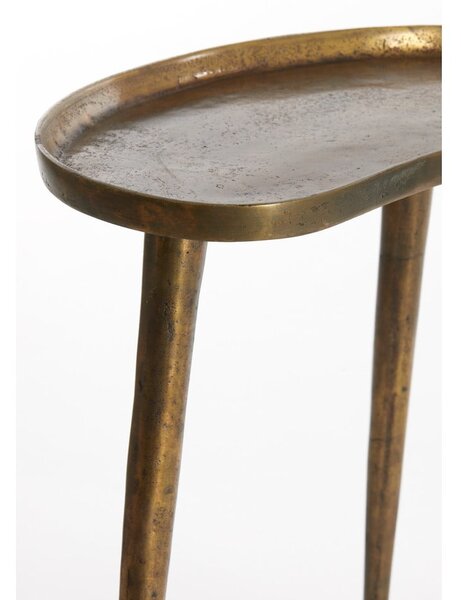 Metalni pomoćni stol 30x53 cm Lienz – Light & Living