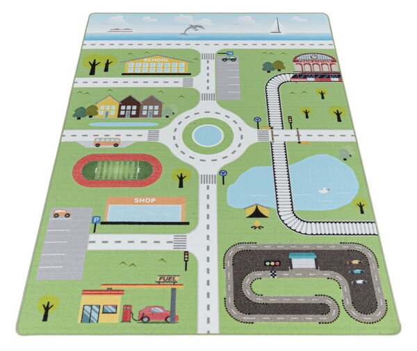 Zeleni dječji tepih 120x170 cm Play – Ayyildiz Carpets