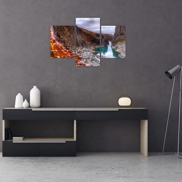 Slika - Kanjon Studlagil (90x60 cm)