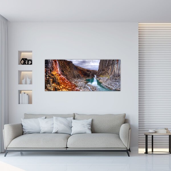 Slika - Kanjon Studlagil (120x50 cm)
