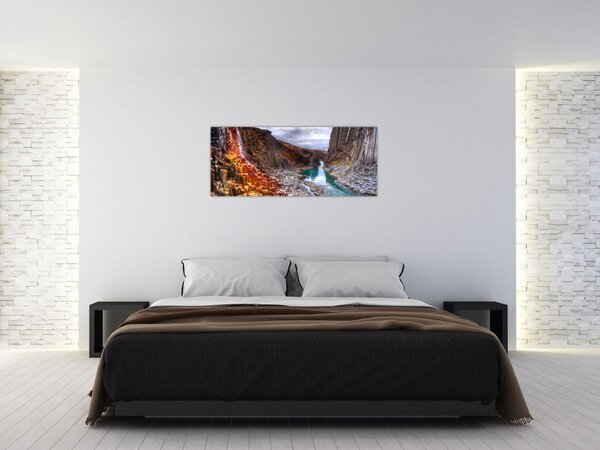 Slika - Kanjon Studlagil (120x50 cm)