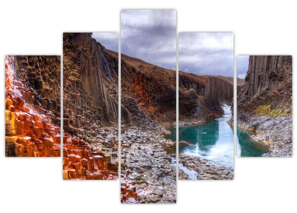Slika - Kanjon Studlagil (150x105 cm)