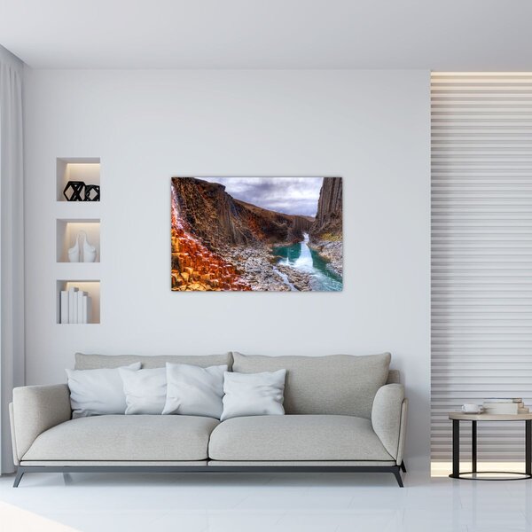 Slika - Kanjon Studlagil (90x60 cm)