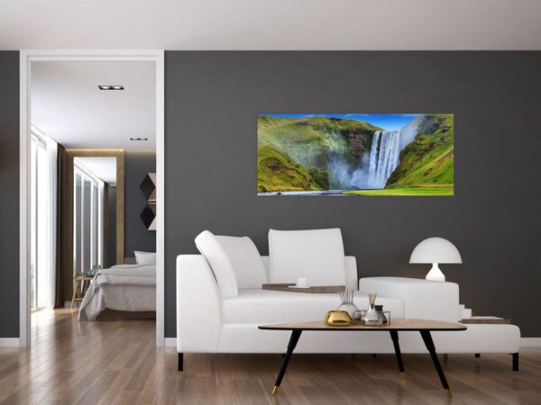 Slika - Vodopad Seljalandsfoss (120x50 cm)