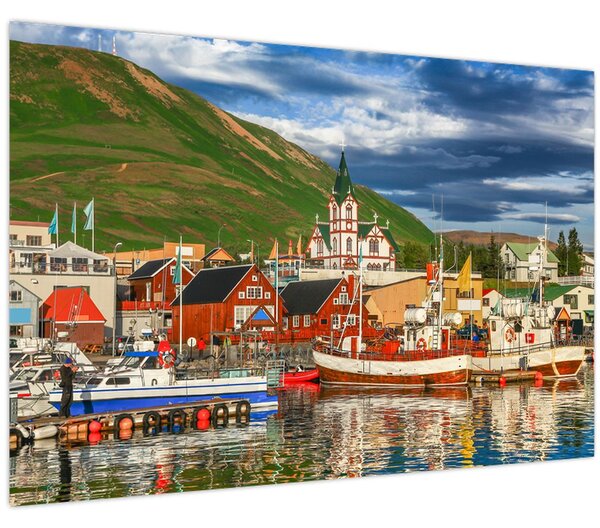 Slika - Húsavík (90x60 cm)