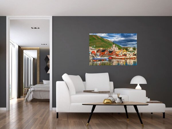 Slika - Húsavík (90x60 cm)