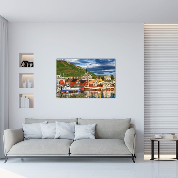 Slika - Húsavík (90x60 cm)