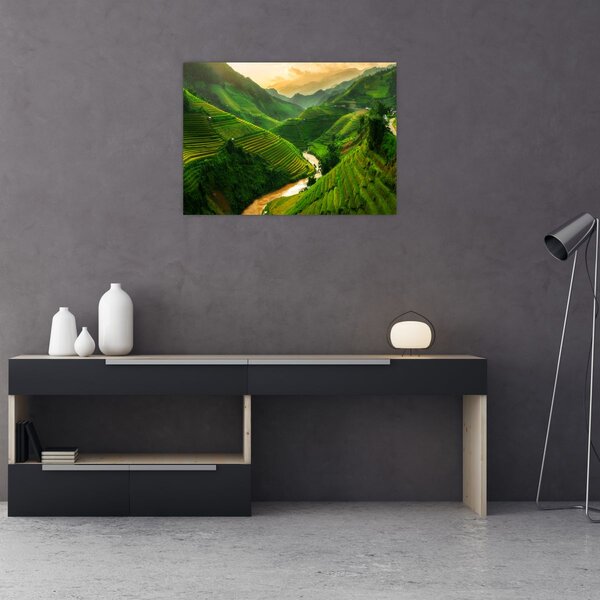 Slika - Mu Cang Chai rižine terase (70x50 cm)
