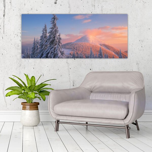 Slika - Zimski pejzaž (120x50 cm)